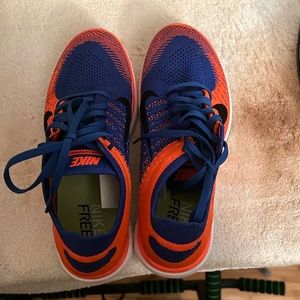 Nike Free 4.0 Orange& Blue.